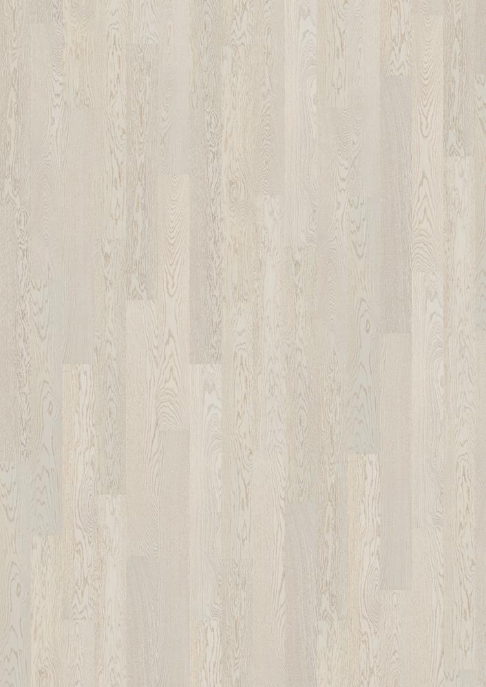 Паркетная доска Karelia Essence Дуб 138 Полярный белый матовый лак 1п